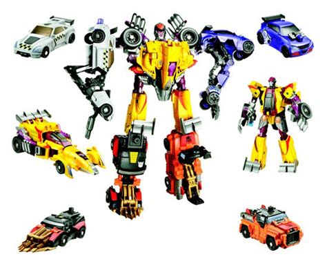 Transformers Power Core Combiners Stunticons Action Figure 5 Pack