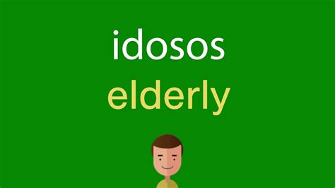 Cuidador De Idosos Em Ingles