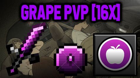 Minecraft Pvp Texture Pack Grape Pvp 16x Fast Fps Isparkton