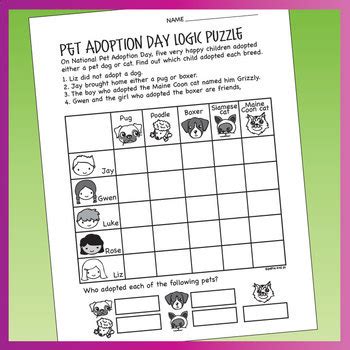 Using your puzzle solving skills, try to solve this logic puzzle about viral videos. FREE Logic Puzzles for Beginners by Prime and Pi | TpT