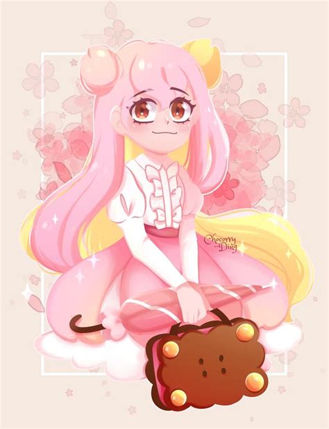 Cherry Blossom Cookie Cookie Run Image By Chocorry Ding 3639201