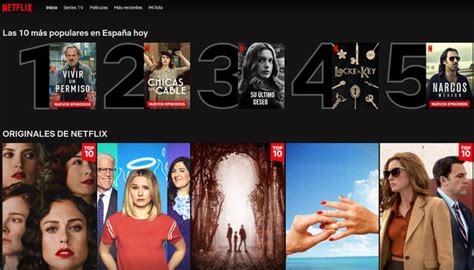 Netflix Añade Un Top 10 Con Las Películas Y Series Más Vistas En Su Plataforma
