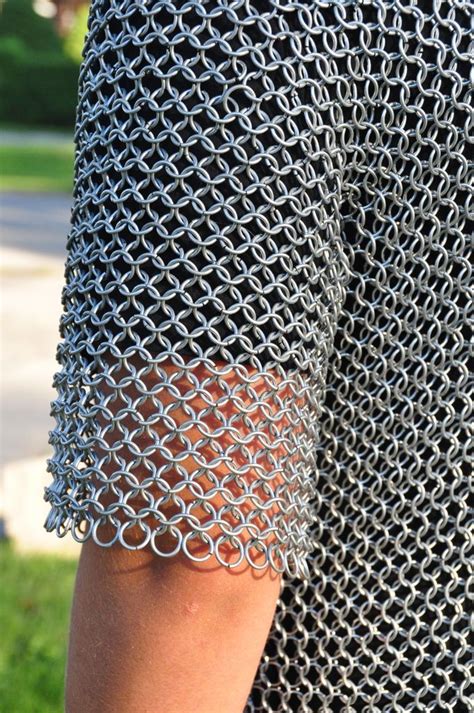 How To Make A Chainmail Shirt Chainmail Patterns Chain Mail