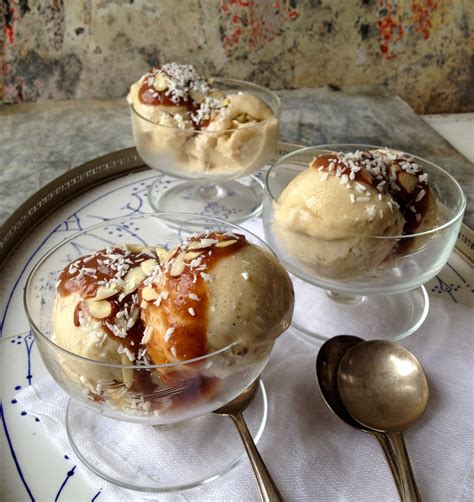 Vanilla Ice Cream Date Caramel Sundae Nadia Lim