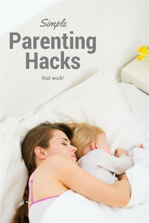 Simple Parenting Hacks That Work