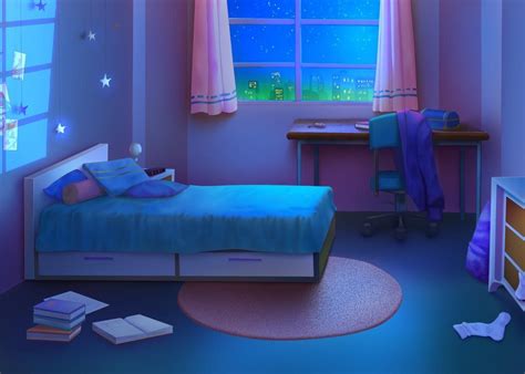 T I Ngay Cute Bedroom Background Anime Ph N Gi I Cao