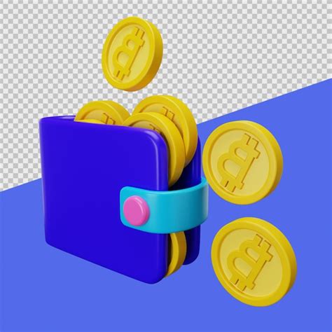 Premium Psd Bitcoin Wallet 3d Bitcoin Illustrations