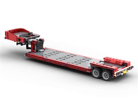 Lego Moc Gooseneck Trailer For Daf By Technicprojects By Time Hh