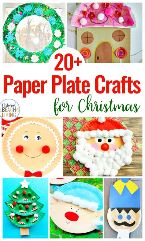 Easy Paper Plate Christmas Crafts For Toddlers