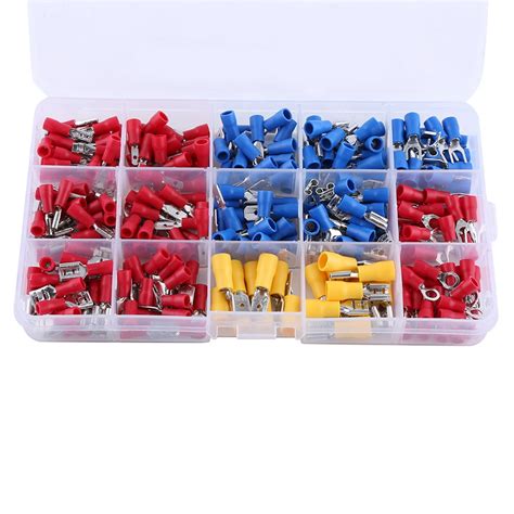 Mgaxyff 280pcs Assorted Crimp Terminal Insulated Electrical Wire