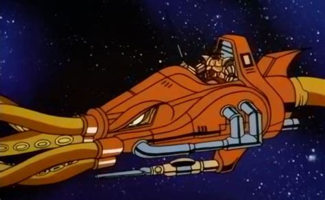 The Villain Of The Silverhawks Cartoon Found A Squid Ship In A Scorched