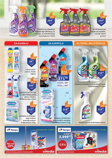 Nezaboravite i ostalu opremu za bazen.prekrivači, uložak za filter pumpu, pumpe i kompleti za popravak bazena, tu s još i bazeni za bebe celi katalog kao i 0stale tempo akcije možete pratiti na našem blogu katalogakcija.net. Tempo katalog akcija - 24.03.2016-27.04.2016-9077
