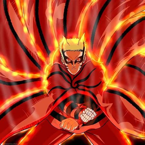 Naruto Baryon Mode Em 2021 Naruto E Sasuke Desenho Ideias Para