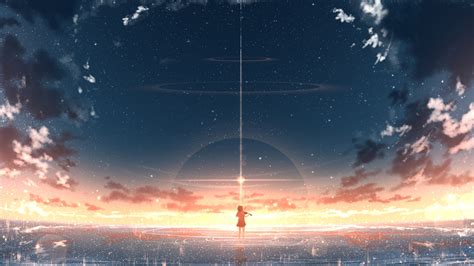 Anime Sunrise Hd Wallpaper By なつ