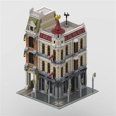 Lego Moc Modular Brickstreet Corner 32x32 Base Plate Le Flickr