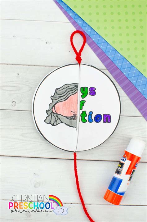 Free Printable Creation Craft For Kids Christian Preschool Printables