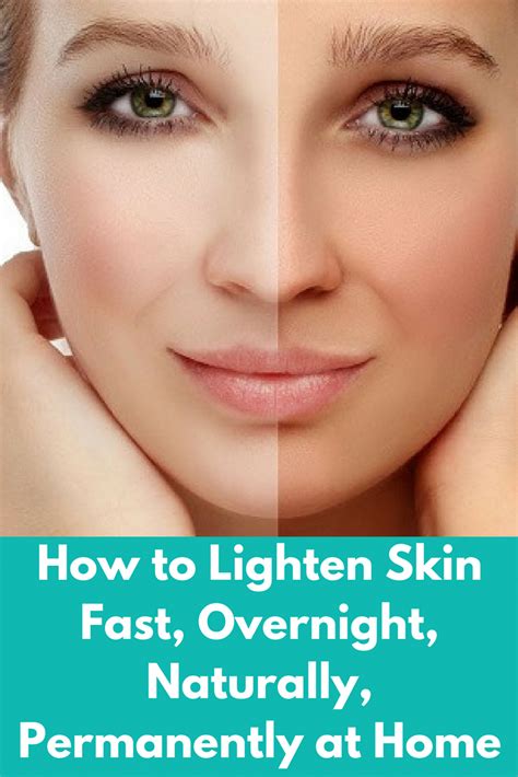 How To Lighten Skin Fast Resipes My Familly