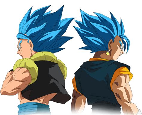 Gogeta Blue And Vegito Blue Team Up Anime Dragon Ball Super Dragon