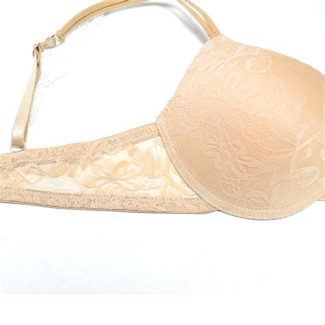 sexy floral lace push up gather bra padded underwire lingerie size 32 40 a d cup ebay