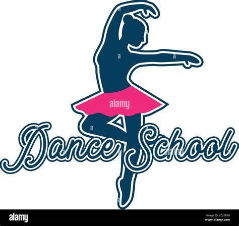 Logotipo De Baile Para La Escuela De Baile O Estudio De Danza Aislado