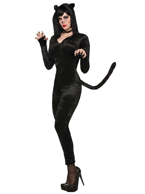 Ladies Sly Kitty Cat Costume Ac78353 Fancy Dress Ball