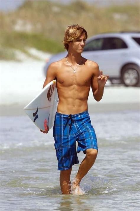 Evan Geiselman Pro Surfer Cute Blonde Boys Attractive Guys Swimwear