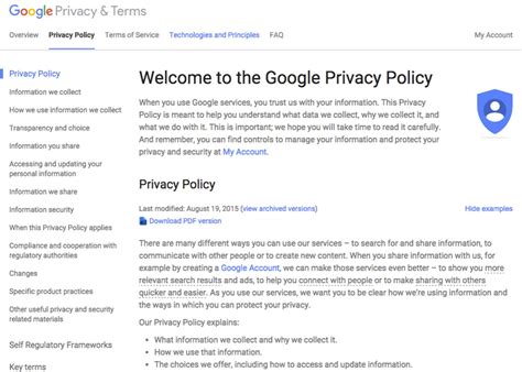 Tech Company Privacy Policies Dont Cover Everything They Should