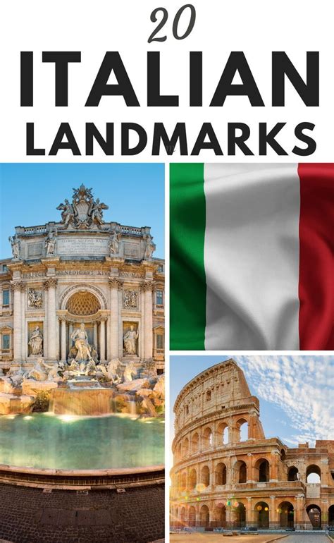 20 Incredible Landmarks In Italy The Trevi Fountain Is A Baroque Work