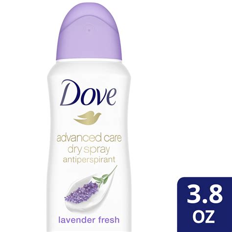 Dove Advanced Care Dry Spray Antiperspirant Deodorant Lavender Fresh 3