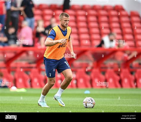 Eric Dier 15 Of Tottenham Hotspur During The Pre Game Warmup Stock