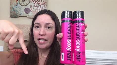Vibrant Sexy Hair Shampoo And Conditioner Review Youtube