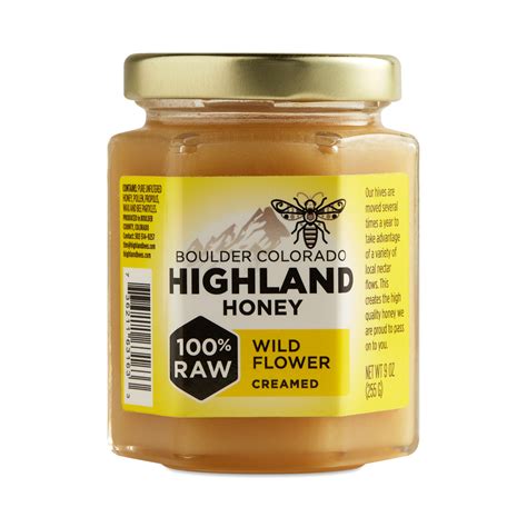 Highland Honey Raw Creamed Honey Thrive Market