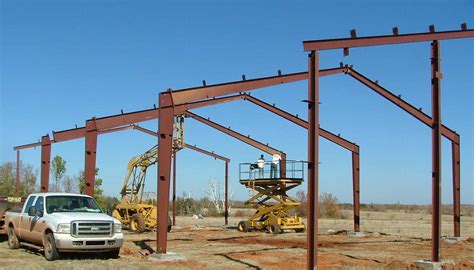 Clear Span Steel Building Start Construction Picture Post
