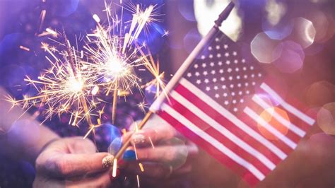 The fourth of july was almost the second of july. List of 4th of July events