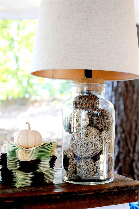 Glass Lamp Base Filler Ideas Amazing Design Ideas