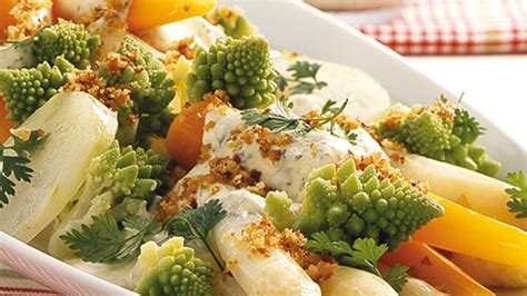Gemüseplatte mit Hollandaise Rezept