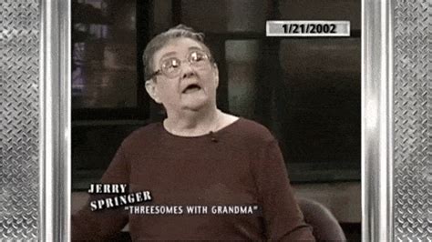 Threesomes With Grandma The Jerry Springer Show Animated