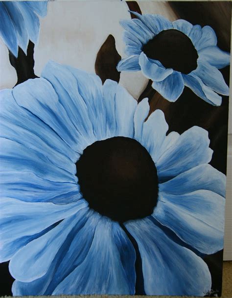 This is a painting of flowers I created for my mother, it ...