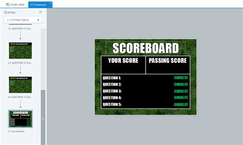 Hit Your E Learning Out Of The Park With This Scoreboard Results Slide