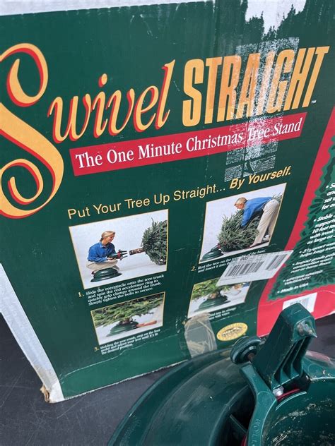 Swivel Straight The One Minute Christmas Tree Stand Holds Up To 10 100