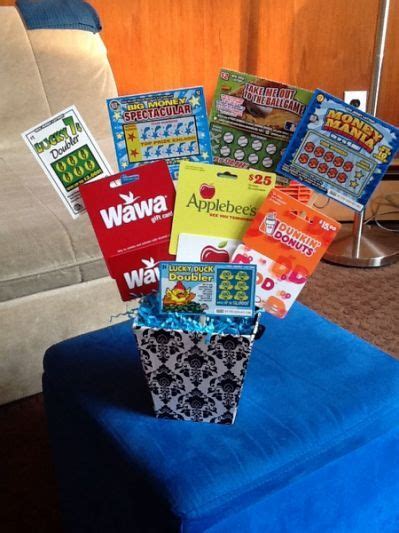 Grab bag gift ideas $30. Ideas, Christmas Grab Bag … | Lottery ticket gift, Gift ...