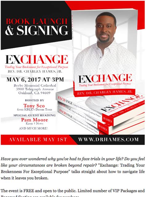 Free Book Signing Flyer Templates Williamson