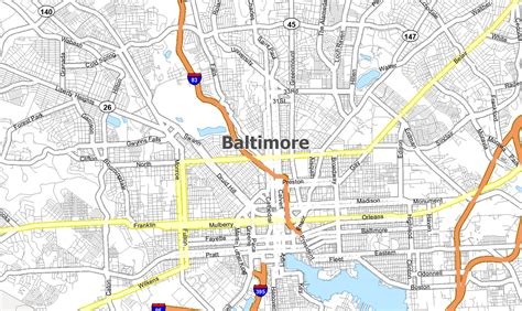 Would you like to know the exact location of your accommodation in bourg en bresse? Baltimore Map Maryland - GIS Geography