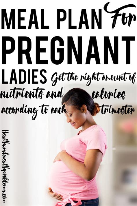 Pregnancy Meal Plan Health And Wealth Problems
