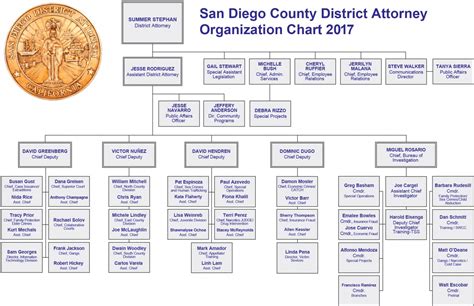Orgchart17 San Diego County District Attorney