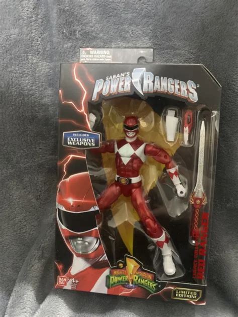 Mighty Morphin Power Rangers Legacy Collection Limited Edition Red