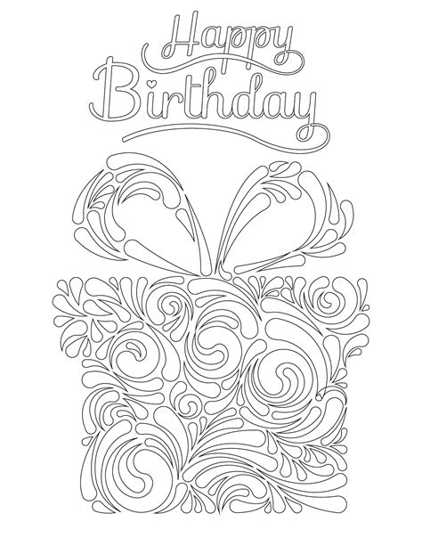Dessin A Imprimer Joyeux Anniversaire