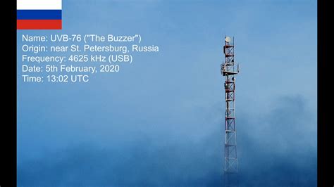 Uvb 76 The Buzzer 4625 Khz On 5th February 2020 Youtube