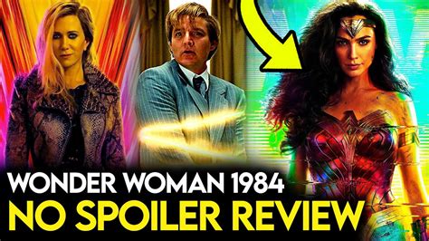 Wonder Woman 1984 Review No Spoilers Youtube