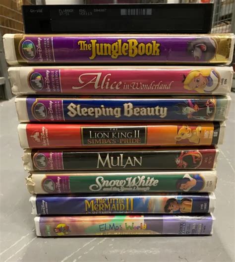 DISNEY MASTERPIECE COLLECTION VHS Tapes Lion King 2 Mulan Jungle
